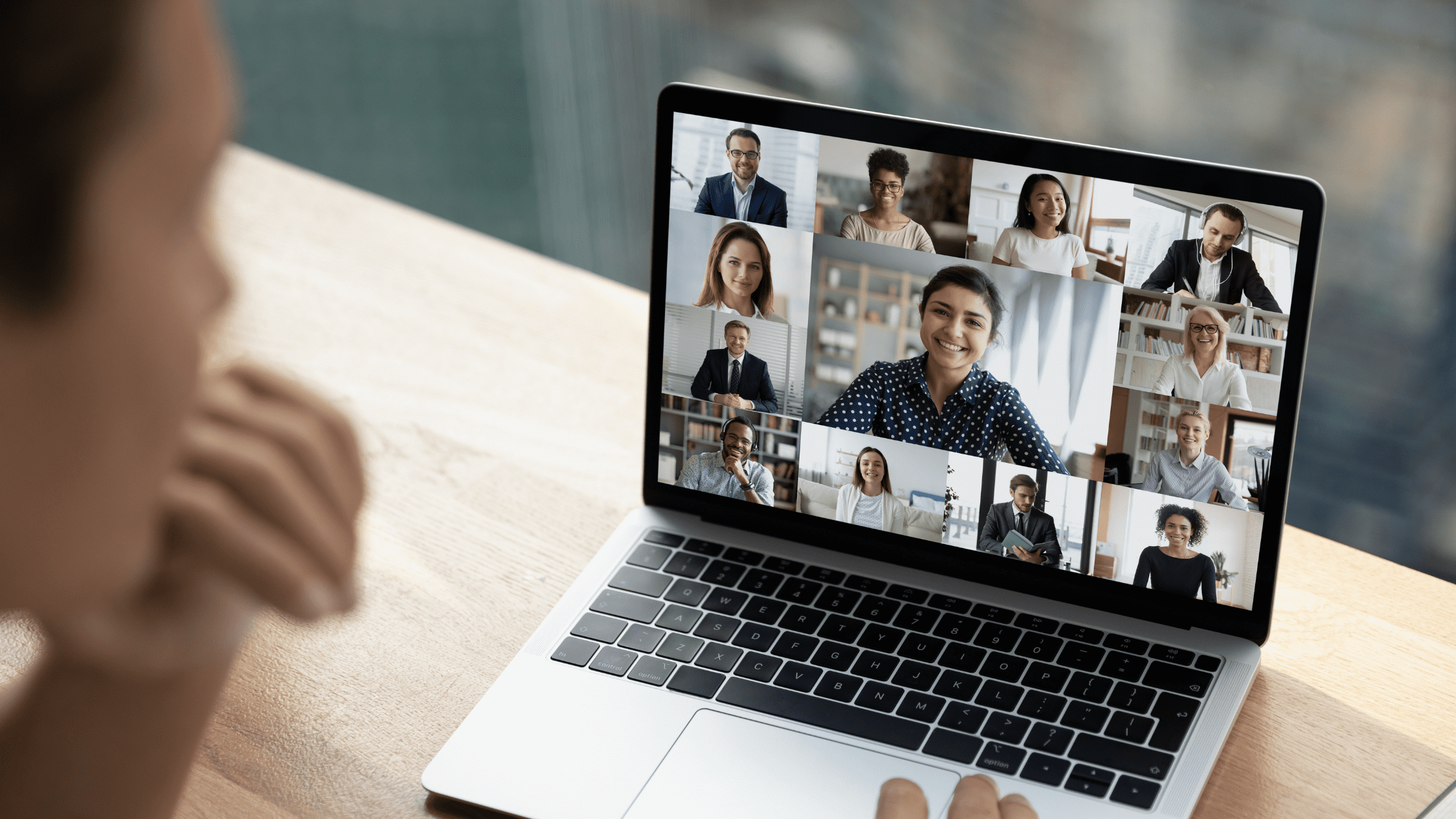Elite Medical Pre and UWorld joint webinar stream on a laptop.